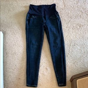 Gap maternity over the belly true skinny jeans